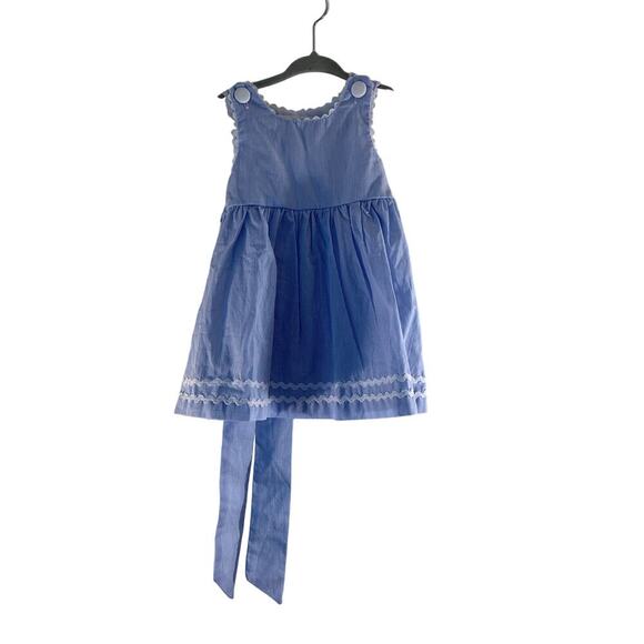 LIL CACTUS Girls Seersucker Sleeveless Dress / Size: 3-6 Months - Picture 1 of 9